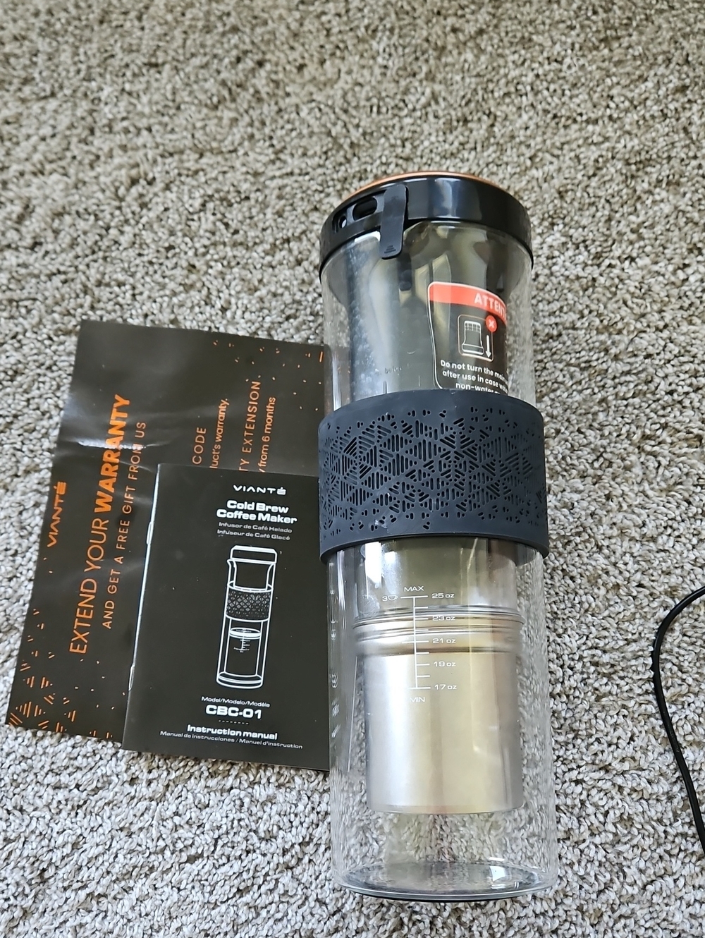 Nwob Viante Cold brew Coffee Maker